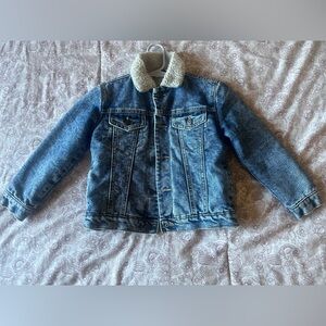 Toddler Boys Sherpa Denim Jacket